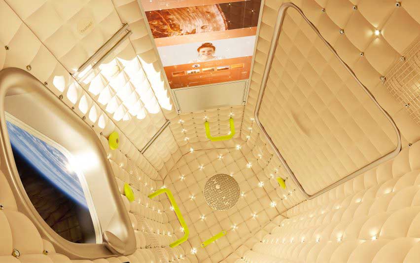 axiom-space-module-interior inside the axiom space hotel